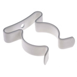 RS PRO 38.1mm Steel Spring Clip, 50.8mm x 12.7mm x 63.5mm, 4BA