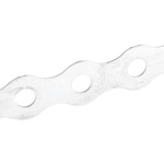 RS PRO Galvanised Steel Fixing Strap, 10m x 18mm