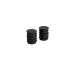 Eclipse Button Magnet 30mm Self-Adhesive Ferrite, 0.5kg Pull
