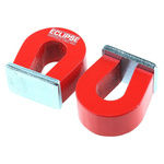 Eclipse U Shape Horseshoe Magnet 27mm Aluminium Alloy, 4kg Pull