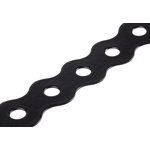 RS PRO Galvanised Steel PVC Coated Fixing Strap, 10m x 26mm