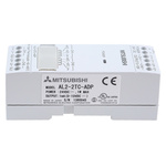 Mitsubishi Logic Module for use with Alpha 2 Series 35.5 x 90 x 32.5 mm Thermocouple Type K 2 0 → 10 V 24 V dc