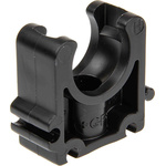 Georg Fischer PP Black Pipe Clamp, 0.98in x 3.54in x 2.52in, 0.35in