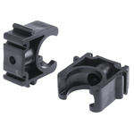 Georg Fischer PP Black Saddle Clamp 16mm x , 6mm