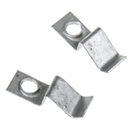 UVOX Galvanised Steel Spring Clip, 16.5mm x 7mm x 6mm, 4mm