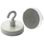 Eclipse Pot Magnet 32mm Hook Ferrite, 8kg Pull