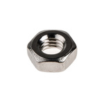 RS PRO, Plain Stainless Steel Hex Nut, DIN 934, M4