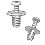 Essentra Nylon Snap Rivet, 8mm