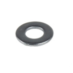 Zinc Plated Steel Plain Washers, M3, DIN 125A