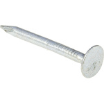 RS PRO Galvanised Nails; 25mm x 2.65mm; 500g Bag