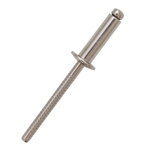 RS PRO Stainless Steel Blind Rivet, 3.2mm
