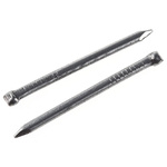 RS PRO Bright Steel Oval Nails; 40mm x 2.65mm; 500g Bag