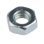 RS PRO, Bright Zinc Plated Steel Hex Nut, DIN 934, M3