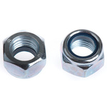 RS PRO, Bright Zinc Plated Steel Lock Nut, DIN 982, M16