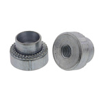 Hank Zinc plated & clear Passivated Steel Rivet Bush, M3