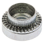 Hank Zinc plated & clear Passivated Steel Rivet Bush, M4