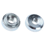Hank Zinc plated & clear Passivated Steel Rivet Bush, M4