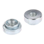 Hank Zinc plated & clear Passivated Steel Rivet Bush, M5