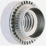 Hank Zinc plated & clear Passivated Steel Rivet Bush, M4