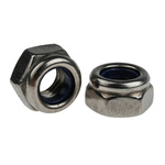 RS PRO, Plain Lock Nut, DIN 985, M8