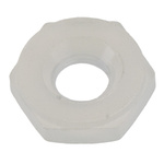 RS PRO, Plain Nylon Hex Nut, M2