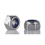 RS PRO, Plain Lock Nut, DIN 985, M5