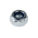 RS PRO, Zinc Plated Steel Lock Nut, DIN 985, M6