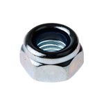 RS PRO, Zinc Plated Steel Lock Nut, DIN 985, M8