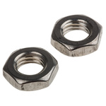 RS PRO, Plain Stainless Steel Hex Nut, DIN 439, M12