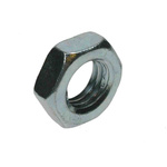 RS PRO, Zinc Plated Steel Hex Nut, DIN 936, M20