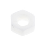 RS PRO, Plain Ceramic Hex Nut, M3