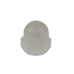 RS PRO, Plain Nylon Dome Nut, M4