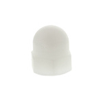 RS PRO, Plain Nylon Dome Nut, M6