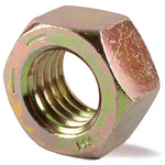 RS PRO Steel Hex Nut, 1/4-28in