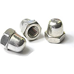 RS PRO Steel Dome Nut, 1/4-20in