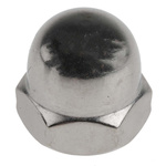 RS PRO, Plain Stainless Steel Hex Nut, DIN 1587, M10