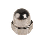 RS PRO, Plain Stainless Steel Dome Nut, M5