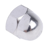 RS PRO, Plain Stainless Steel Dome Nut, M10