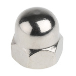 RS PRO, Plain Stainless Steel Dome Nut, M12