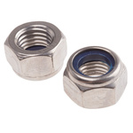 RS PRO, Plain Lock Nut, DIN 985, M16