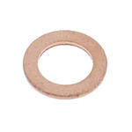 Copper Plain Washers, M6, DIN 7603A