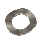 A2 304 Stainless Steel Crinkle Locking & Anti-Vibration Washer, M4, BS 4463