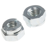 Aerotight, Bright Zinc Plated Steel Lock Nut, M3