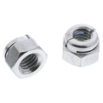 Aerotight, Bright Zinc Plated Steel Lock Nut, M5