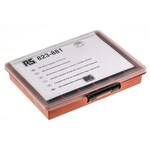 RS PRO Steel Hex Full Nuts Box, 2140 Pieces