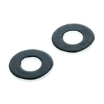 Bright Zinc Plated Steel Plain Washers, M10, M10, BS 4320