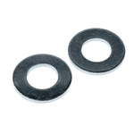 Bright Zinc Plated Steel Plain Washers, M16, BS 4320