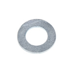 Bright Zinc Plated Steel Plain Washers, M5, BS 4320