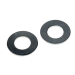 Bright Zinc Plated Steel Plain Washers, M10, M10, BS 4320