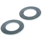 Bright Zinc Plated Steel Plain Washers, M20, BS 4320